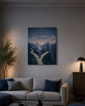Verschlossene Türen - Leinwand