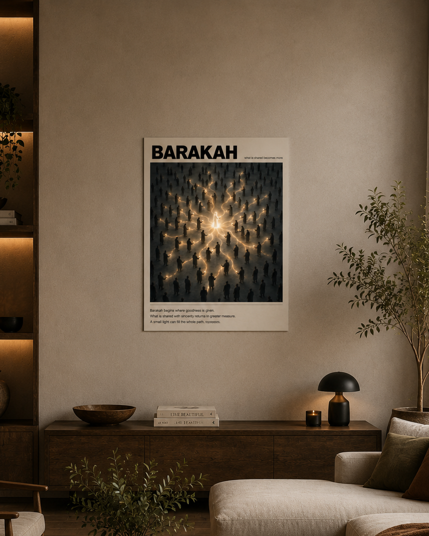 Barakah - Leinwand