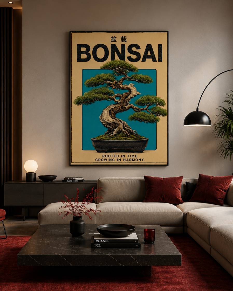 Bonsai - Leinwand