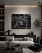 Porsche Monte Carlo - Leinwand