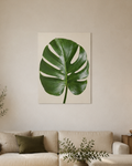 Blatt - Leinwand