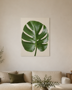 Blatt - Leinwand